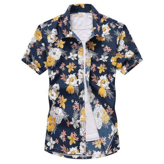 Aloha Shirts Short-sleeved Fashion